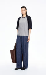 Pants / JNBY Relaxed Elastic Waist Banana Jeans