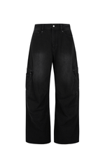 Pants / JNBY Relaxed Extra Long Cargo Jeans