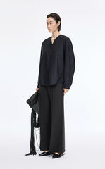 Pants / JNBY Relaxed Leg-Lengthening Flared Pants