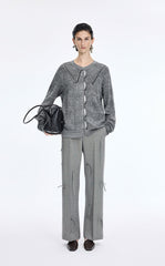 Pants / JNBY Relaxed Straight Wool Fringe Pants