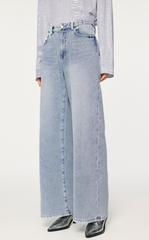 Pants / JNBY Relaxed Ultra-Long Flared Jeans