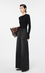 Pants / JNBY Relaxed Ultra-Long Flared Jeans