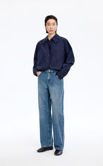 Pants / JNBY Retro Tapered Denim Pants