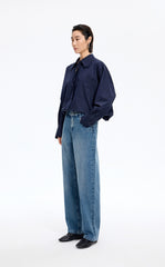 Pants / JNBY Retro Tapered Denim Pants