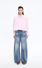 Pants / JNBY Rolled Hem Banana Fit Denim Pants