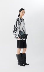 Pants / JNBY Straight-Leg Bonded Fabric Midi Pants