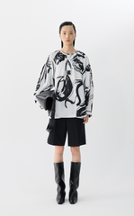 Pants / JNBY Straight-Leg Bonded Fabric Midi Pants