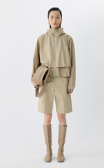 Pants / JNBY Straight-Leg Cotton midi trousers