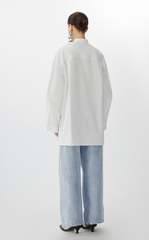 Pants / JNBY Straight-Leg Cuffed Denim Trousers