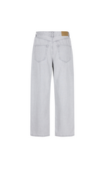 Pants / JNBY Straight-Leg Cuffed Denim Trousers