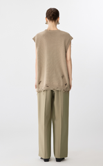 Pants / JNBY Straight Cut Tapered Ultra-Long Pants