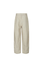 Pants / JNBY Tapered Cropped Linen Blend Pants
