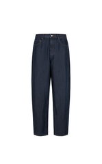 Pants / JNBY Tapered Frayed Hem Denim Trousers