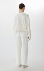 Pants / JNBY Tapered Frayed Hem Denim Trousers