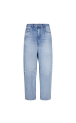 Pants / JNBY Tapered Frayed Hem Denim Trousers