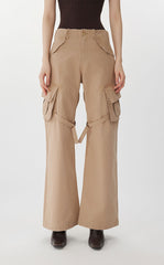 Pants / JNBY Utility Cuffed Cotton Pants