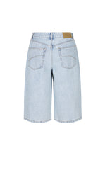 Pants / JNBY Washed Cropped Wide-Leg Denim Pants
