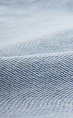 Pants / JNBY Washed Cropped Wide-Leg Denim Pants