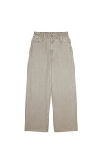 Pants / JNBY Wide-Leg Drawstring Lyocell Jeans