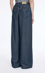 Pants / JNBY Wide-Leg Drawstring Lyocell Jeans