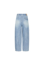 Pants / JNBY Wide-Leg Extra-Long Lyocell Denim Pants