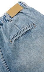 Pants / JNBY Wide-Leg Extra-Long Lyocell Denim Pants