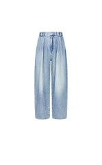 Pants / JNBY Wide-Leg Extra-Long Lyocell Denim Pants