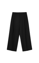 Pants / JNBY Wide-Leg Jacquard Wool Trousers