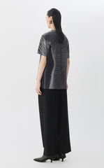 Pants / JNBY Wide-Leg Jacquard Wool Trousers