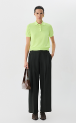 Pants / JNBY Wide-Leg Jacquard Wool Trousers