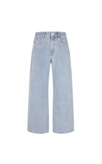 Pants / JNBY Wide-Leg Rolled Hem Denim Pants