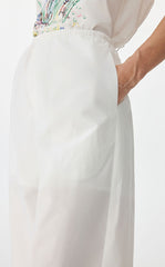 Pants / JNBY Wide-Legged Cropped Pants