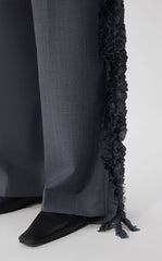 Pants / JNBY Wool-Blend Twill Straight Pants