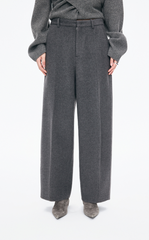 Pants / JNBY Wool-Blend Wide-Leg Trousers