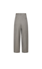 Pants / JNBY Wool Blend Cropped Straight-Leg Pants