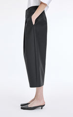 Pants / JNBY Wool Blend Cropped Wide-Leg Trousers