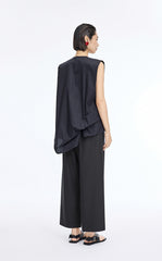 Pants / JNBY Wool Cropped Straight-Leg Pants