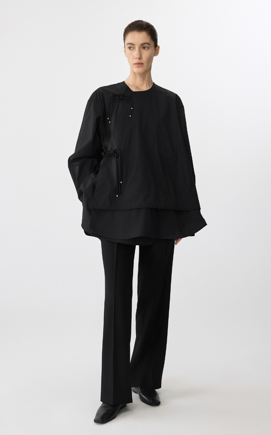 Pants / JNBY Wool Jacquard Trousers