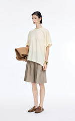 Pants / JNBY A-Line Twill Cropped Pants