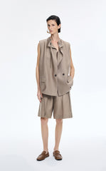 Pants / JNBY A-Line Twill Cropped Pants