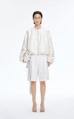 Pants / JNBY A-Line Twill Cropped Pants