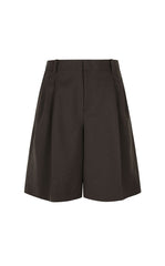 Pants / JNBY Wool Straight-Leg Cuffed Shorts