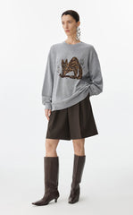 Pants / JNBY Wool Straight-Leg Cuffed Shorts