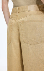Pants / JNBY Coated Denim Banana Pants