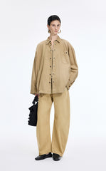Pants / JNBY Coated Denim Banana Pants