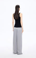 Pants / JNBY Cupro Jacquard Wide-Leg Pants(图有疑问)