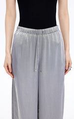 Pants / JNBY Cupro Jacquard Wide-Leg Pants(图有疑问)