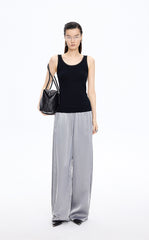 Pants / JNBY Cupro Jacquard Wide-Leg Pants(图有疑问)