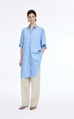 Pants / JNBY Dew-Retted Linen Wide-Leg Pants