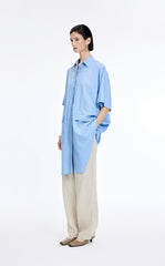 Pants / JNBY Dew-Retted Linen Wide-Leg Pants